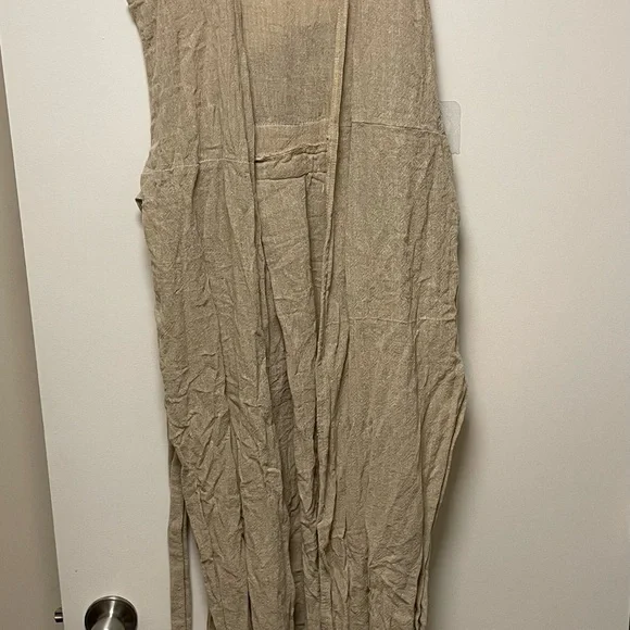 Chinta Mani Alchemi Tunic Womens Small 100% Cotton Beige Bohemian - Picture 6 of 15